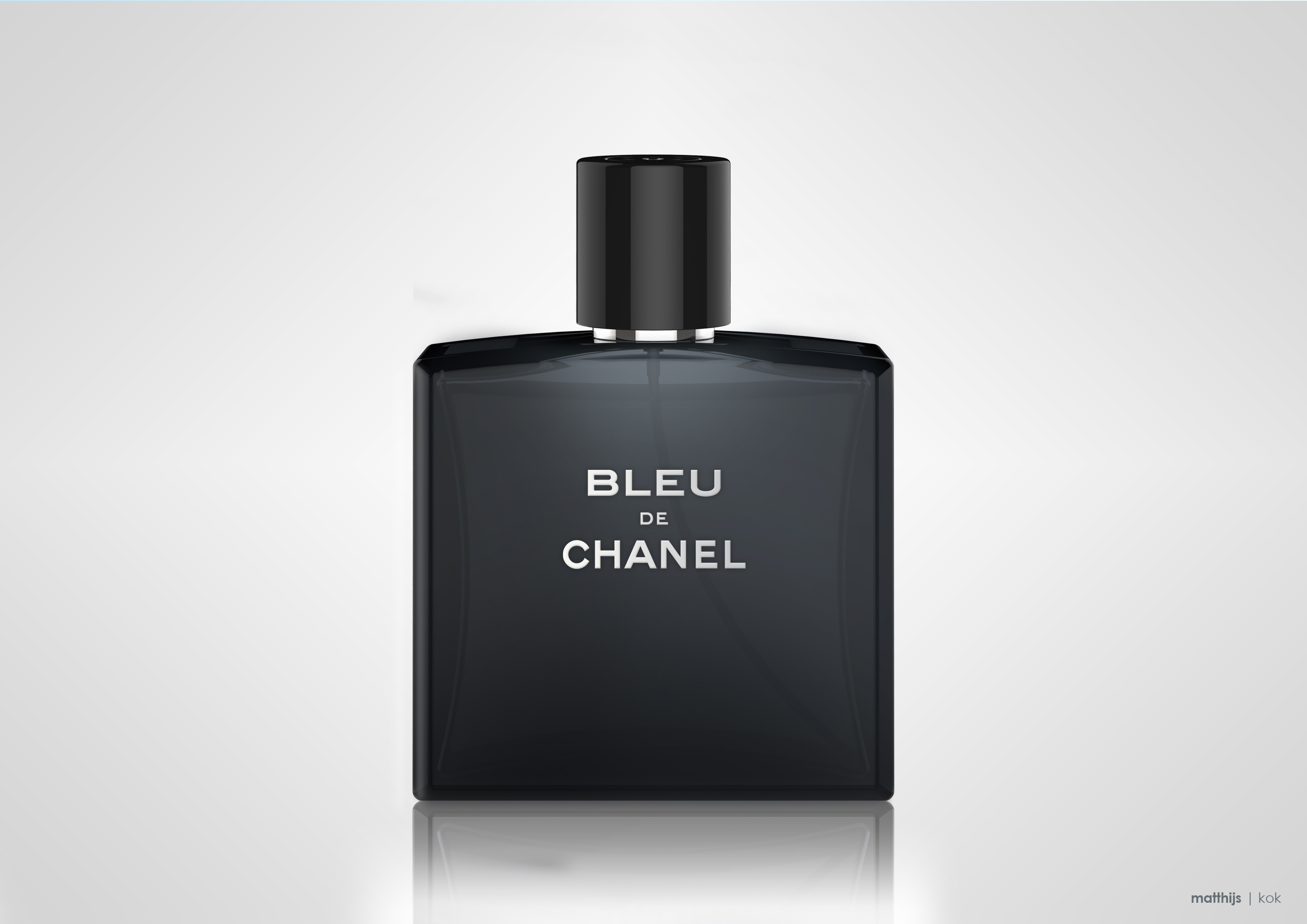 Bleu de Chanel | Rendering by Matthijs Kok